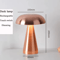 MushroomAura Rechargeable LED Table Lamp Retro Touch Sensor Bedside Reading Light 9