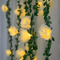 EverBloom 1020 LED Rose String Lights Battery Operated Artificial Ivy Garland For Party Home Deco 0
