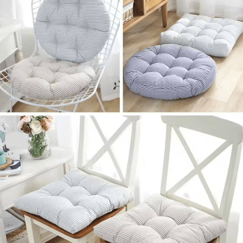 ZenRound Round Floor Cushion 165Inch Soft Seat Pillow For Meditation Yoga Chair Comfort 3