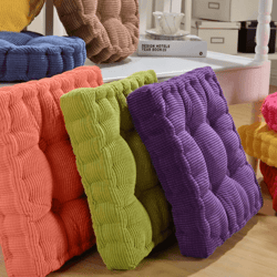 zensquare 16x16-inch floor cushion – thick meditation & seating pillow for yoga, chair & floor comfort