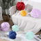 LilacKnot Aesthetic Knot Globe Cushion Nordic Plush Decorative Pillow For Sofa Bedroom 0