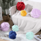 LilacKnot Aesthetic Knot Globe Cushion Nordic Plush Decorative Pillow For Sofa Bedroom 0