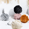 KnotSphere 9x9Inch Knotted Ball Throw Pillow Plush Round Decorative Cushion For Sofa Bedroom 0