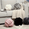 KnotSphere 9x9Inch Knotted Ball Throw Pillow Plush Round Decorative Cushion For Sofa Bedroom 2