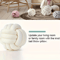 KnotSphere 9x9Inch Knotted Ball Throw Pillow Plush Round Decorative Cushion For Sofa Bedroom 4