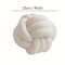 CozyKnot 9x9Inch Round Knot Throw Pillow Soft Plush Ball Cushion For Sofa Bed Home 3