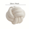CozyKnot 9x9Inch Round Knot Throw Pillow Soft Plush Ball Cushion For Sofa Bed Home 3