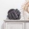 KnotAura 9x9Inch Round Knot Throw Pillow Aesthetic Plush Decorative Cushion For Sofa Home 11