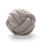 KnotAura 9x9Inch Round Knot Throw Pillow Aesthetic Plush Decorative Cushion For Sofa Home 12