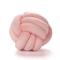 KnotAura 9x9Inch Round Knot Throw Pillow Aesthetic Plush Decorative Cushion For Sofa Home 13