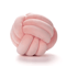 KnotAura 9x9Inch Round Knot Throw Pillow Aesthetic Plush Decorative Cushion For Sofa Home 13