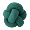 KnitCuddle 9x9Inch Braided Knot Throw Pillow HandKnitted Plush Round Ball Cushion For Sofa Bedroo 6
