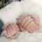 BohoKnot 9x9Inch Braided Knot Ball Cushion Luxury Tassel Throw Pillow For Sofa Home Decor 3