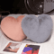 HeartFur Nordic HeartShaped Cushion Soft Solid Color Throw Pillow For Sofa Bed 2