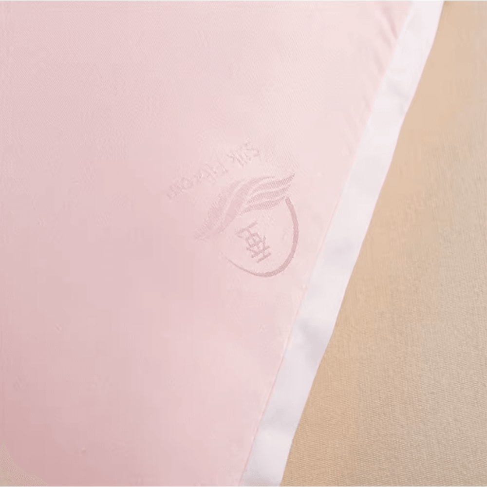 LivEsthete Noble 100 Silk Pillow 19x29 Inch Premium King Rectangle For Sleep Neck Support 4