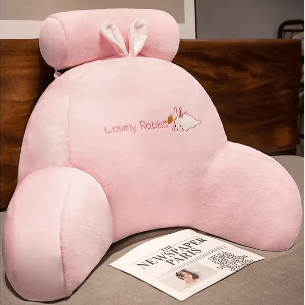 CloudRest Support Backrest Pillow Plush Bed Sofa Waist Protection Cushion 8