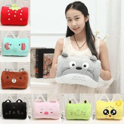 heronap plush arm pillow – cute cartoon hand-warmer sleep cushion for kids