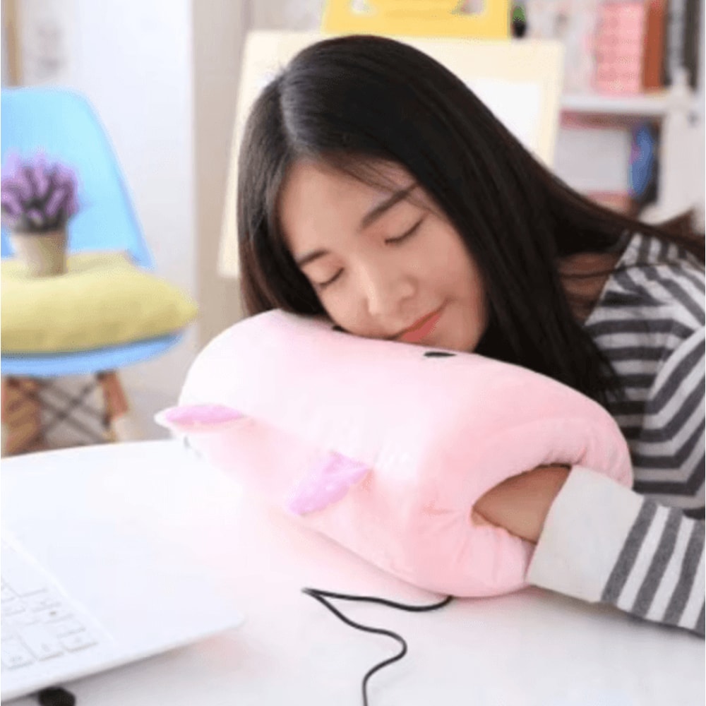 HeroNap Plush Arm Pillow Cute Cartoon HandWarmer Sleep Cushion For Kids 2