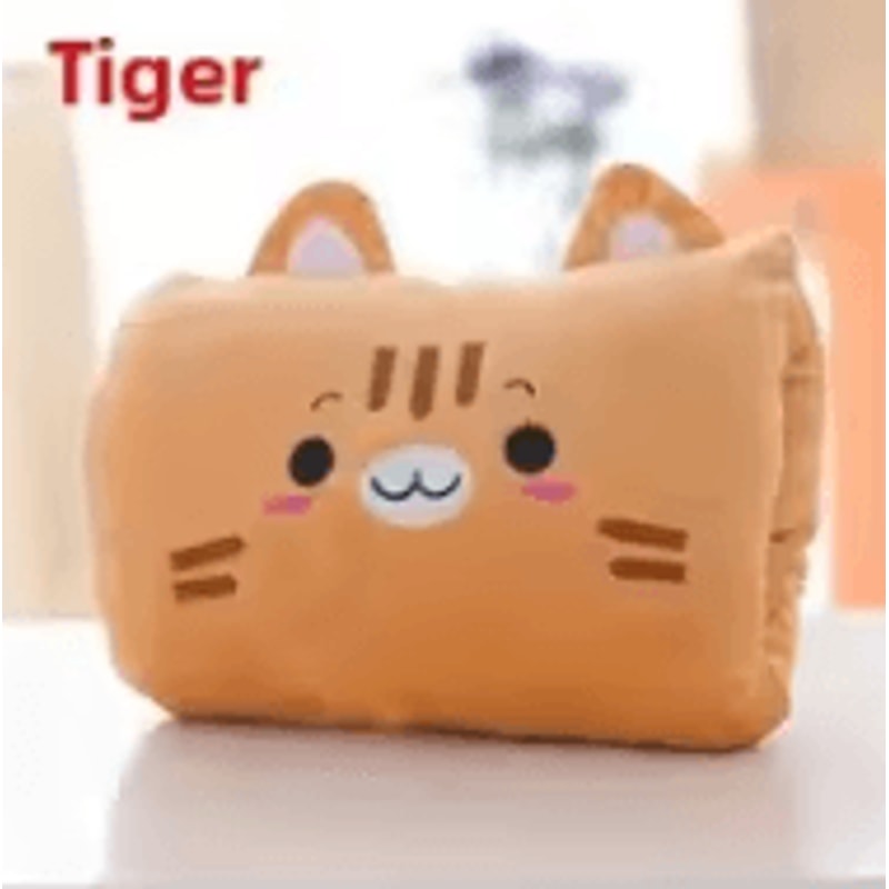 WarmHug Plush Hand Warming Nap Pillow Cute Travel Soft Cushion For Kids Home Comfort 10