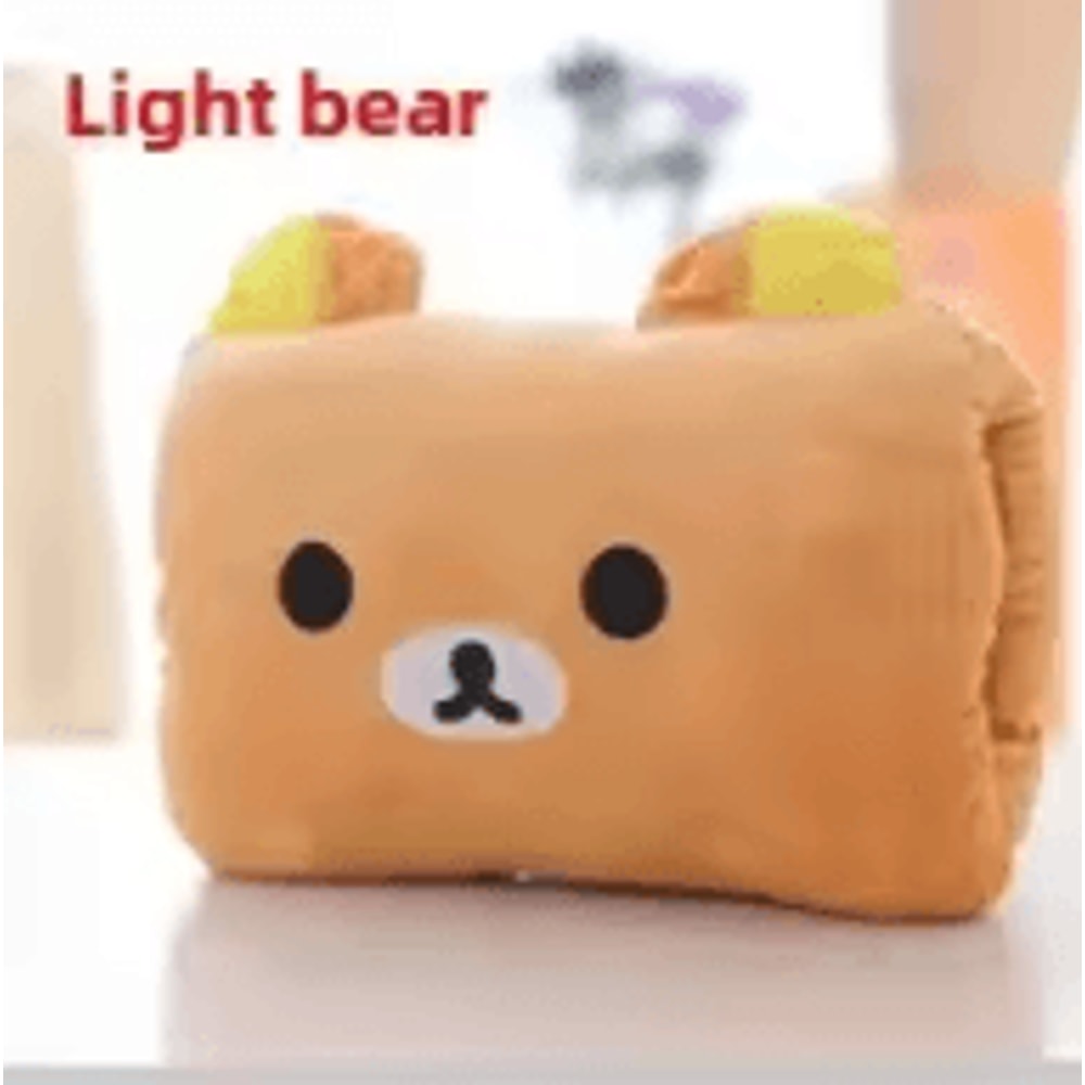 WarmHug Plush Hand Warming Nap Pillow Cute Travel Soft Cushion For Kids Home Comfort 5