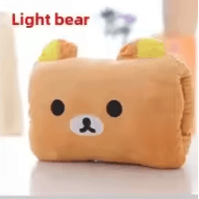 WarmHug Plush Hand Warming Nap Pillow Cute Travel Soft Cushion For Kids Home Comfort 5