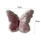 FlutterSoft Plush Butterfly Cushion Pillow Cute Pink Throw Pillow For Bedroom Sofa Decor 5