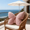 ButterflyCharm Plush Butterfly Shape Pillow Soft Pink Chair Bedside Cushion For Home Decor 3