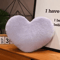 LunaLove Plush Moon Heart Pillow Pink StarPattern Cushion For Sofa Valentines Decor 10