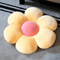 BlossomSix Plush Flower Cushion Pillow 138 By 157 In Pink SixPetal Seat Pillow For Kids Room Bay 6