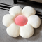 BlossomSix Plush Flower Cushion Pillow 138 By 157 In Pink SixPetal Seat Pillow For Kids Room Bay 7