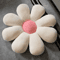 BlossomElite Plush Flower Cushion Pillow Pink SixPetal Seat Pillow For Bedroom Bay Window Decor 9