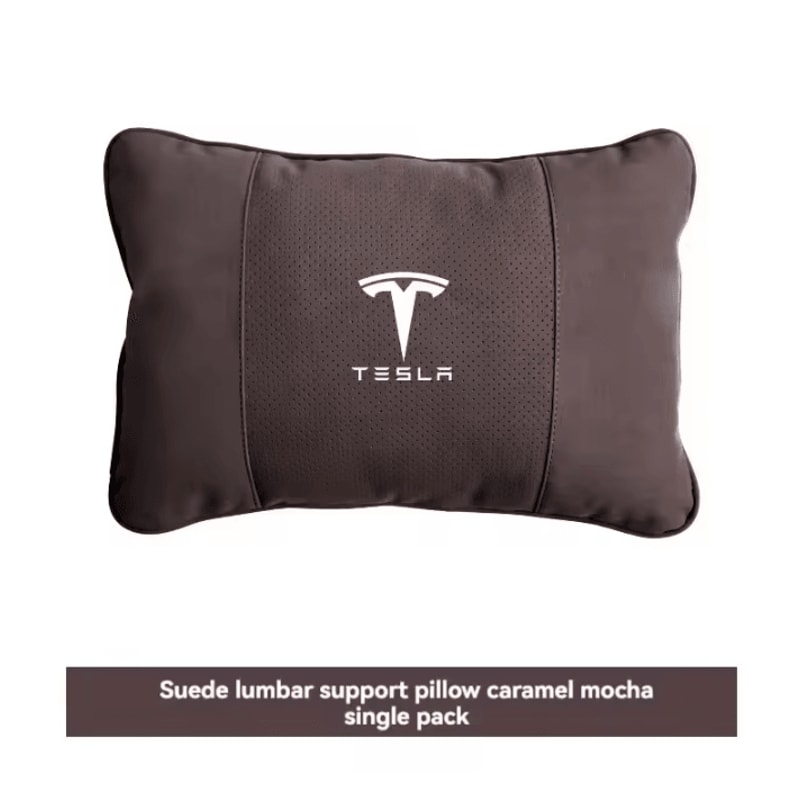 TeslaDrive Plush Car Neck Pillow Universal Headrest Support Cushion For Model 3YSX Interior Access 14