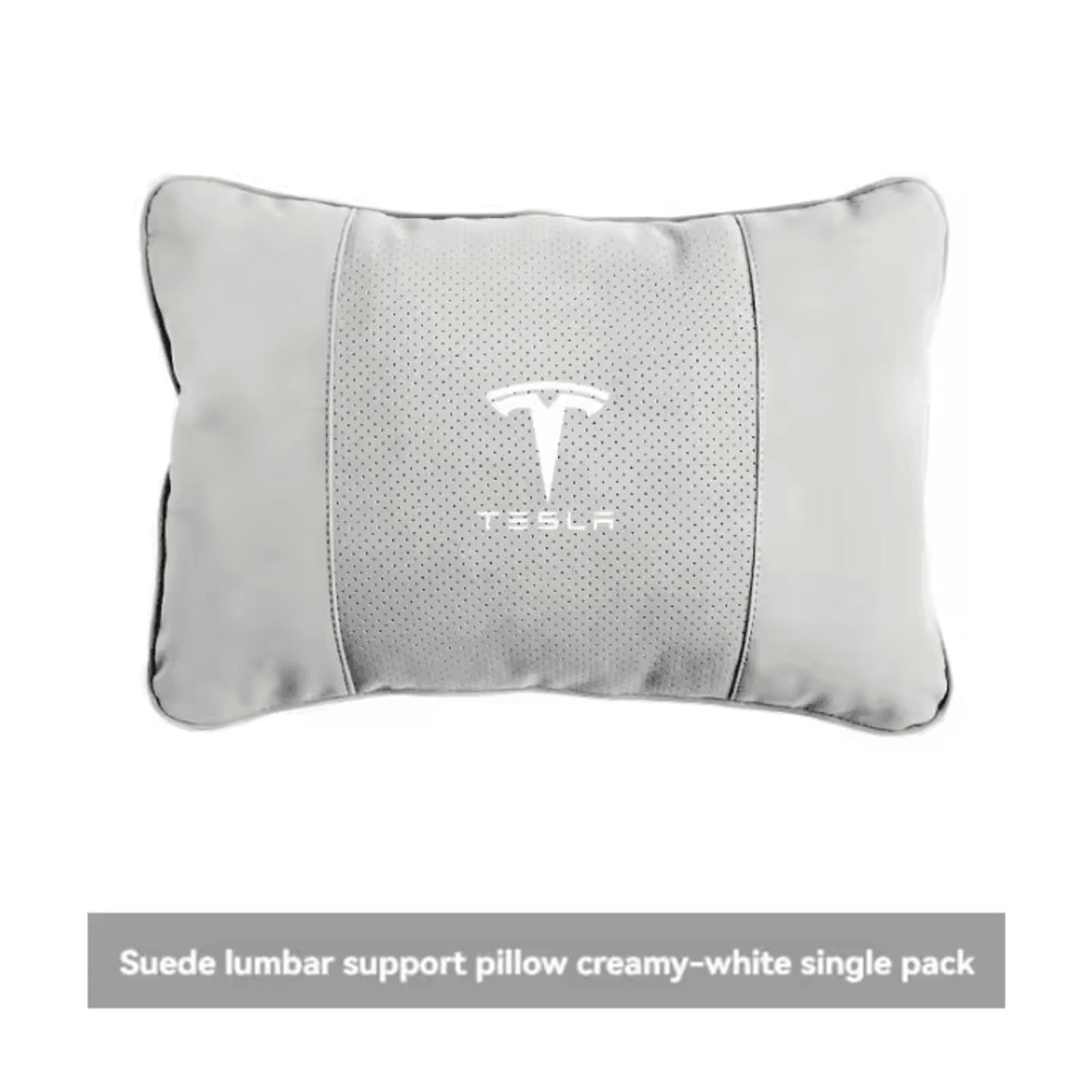 TeslaDrive Plush Car Neck Pillow Universal Headrest Support Cushion For Model 3YSX Interior Access 15