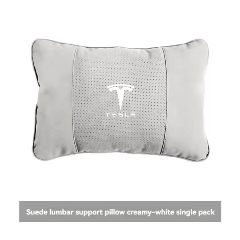 TeslaDrive Plush Car Neck Pillow Universal Headrest Support Cushion For Model 3YSX Interior Access 15