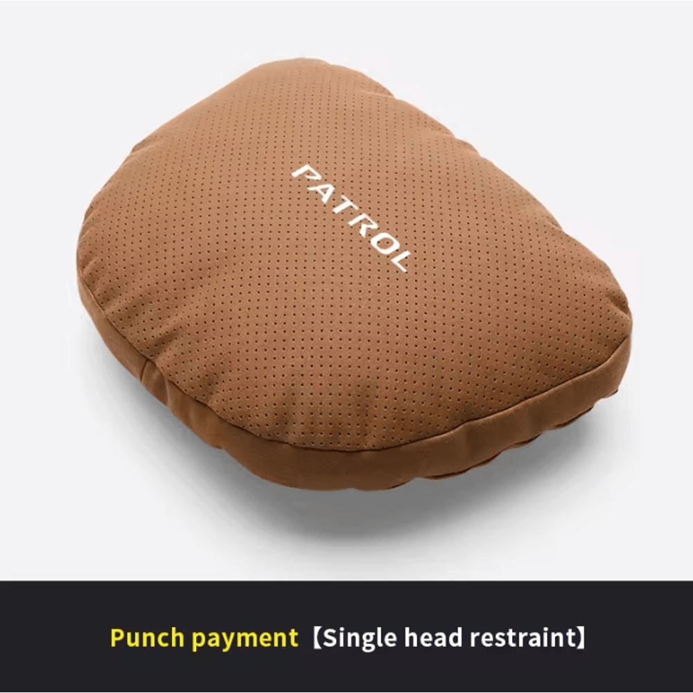 PatrolComfort 5Color Car Headrest Lumbar Pillow Soft Neck Waist Support Cushion For Nissan Patro 9