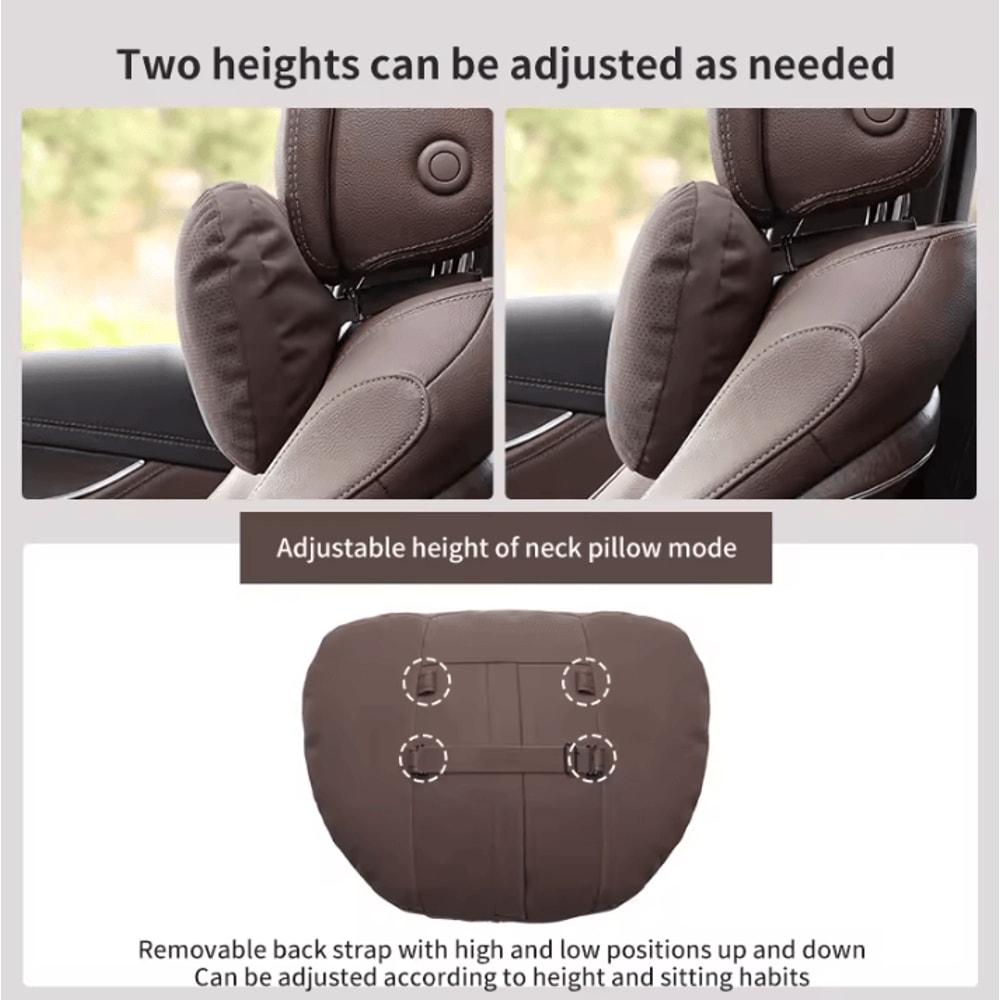 PatrolComfort 5Color Car Headrest Lumbar Pillow Soft Neck Waist Support Cushion For Nissan Patro 4