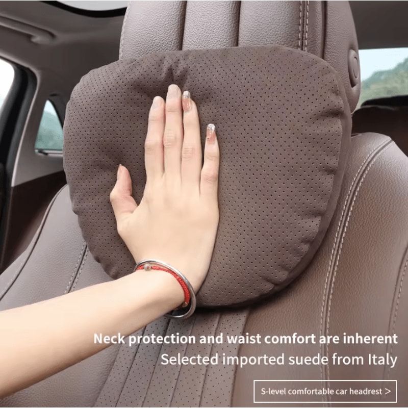 PatrolComfort 5Color Car Headrest Lumbar Pillow Soft Neck Waist Support Cushion For Nissan Patro 5