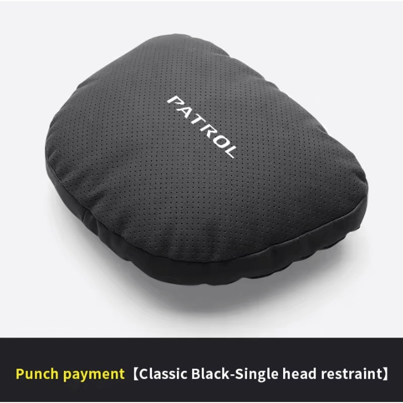 PatrolComfort 5Color Car Headrest Lumbar Pillow Soft Neck Waist Support Cushion For Nissan Patro 7
