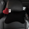 HeartRide Plush Car Neck Pillow Cute Red Lover Hearts Headrest Support Cushion For Women 1