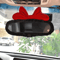 BowRide Plush Car Neck Pillow Cute Red Bowknot Headrest Seatbelt Support Cushion For Women 2