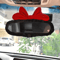 BowRide Plush Car Neck Pillow Cute Red Bowknot Headrest Seatbelt Support Cushion For Women 7