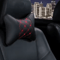 RoadShield PU Leather Car Neck Pillow Universal Headrest Backrest Support Cushion 6