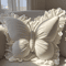 FlutterCharm Princess Butterfly Pillow 217 By 197 In Pink Bow Decorative Sofa Bed Cushion 9