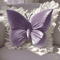 FlutterCharm Princess Butterfly Pillow 217 By 197 In Pink Bow Decorative Sofa Bed Cushion 8