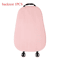 FrostEase Winter Plush Car Seat Cushion Thickened Short Velvet Pink Auto Warm Seat Pad 7