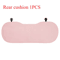 FrostEase Winter Plush Car Seat Cushion Thickened Short Velvet Pink Auto Warm Seat Pad 8
