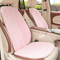 RoseWarm Plush Car Seat Cushion Universal Warm Pink Autumn Winter Comfort Pad 2