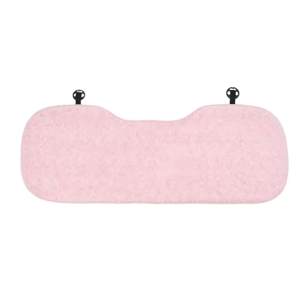 RoseWarm Plush Car Seat Cushion Universal Warm Pink Autumn Winter Comfort Pad 7