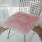 RosePlush Square Seat Cushion Pad Pink Breathable Plush Chair Floor Mat For Sofa Bedroom Bay Win 2