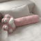 PawPlush Cat Paw Throw Pillow 315 In Soft Pink White Leg Cushion For Home Comfort Decor 9